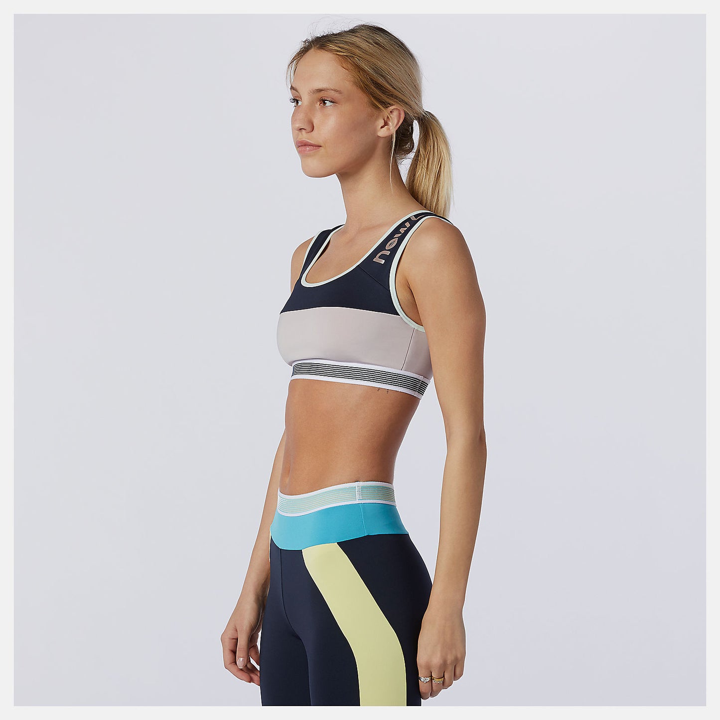 Logwood Achiever Remix Crop Top | New Balance Clothing