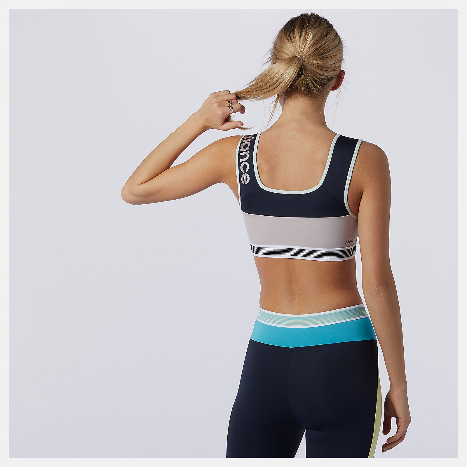 Logwood Achiever Remix Crop Top | New Balance Clothing