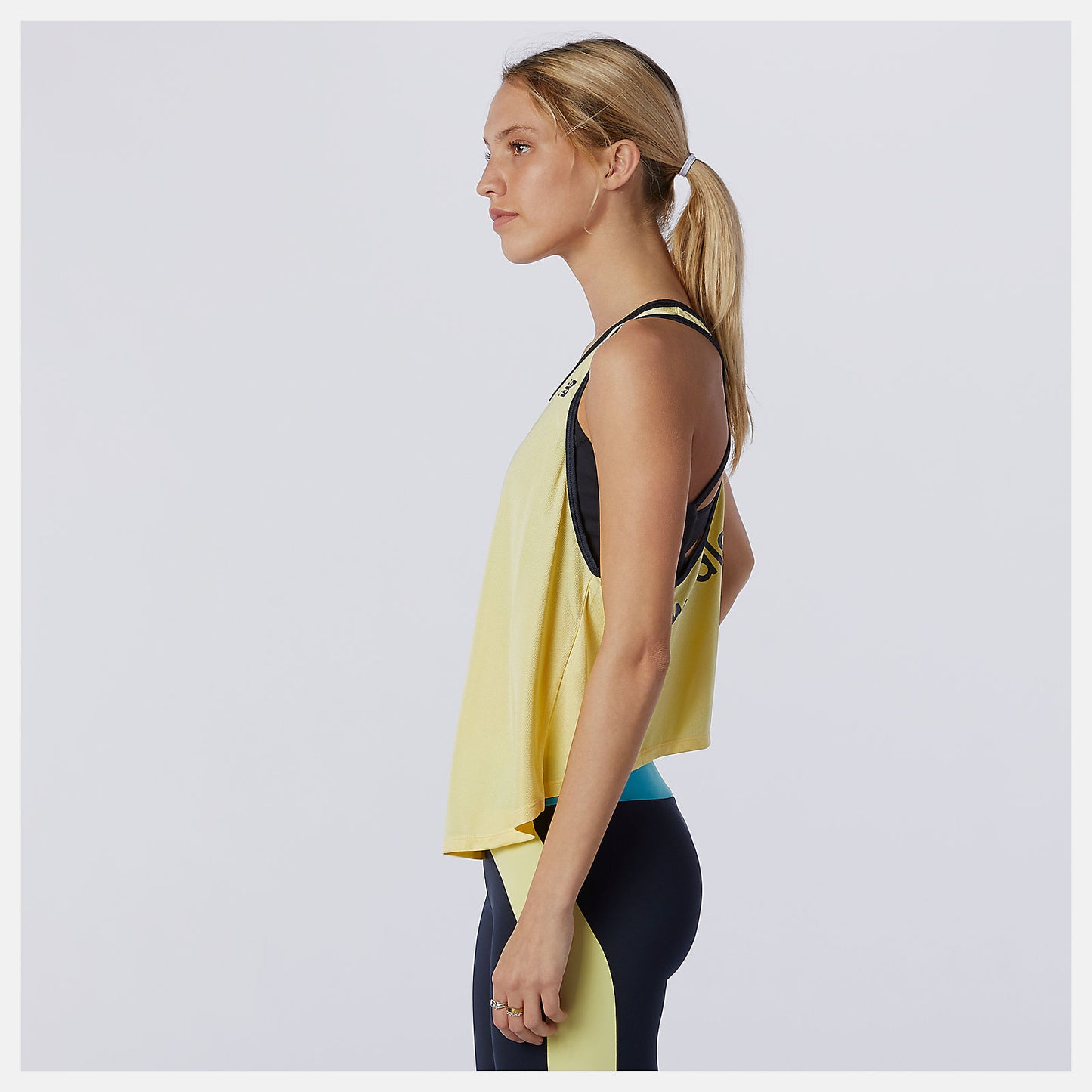 Lemon Haze Achiever Mesh Tank | New Balance Clothing