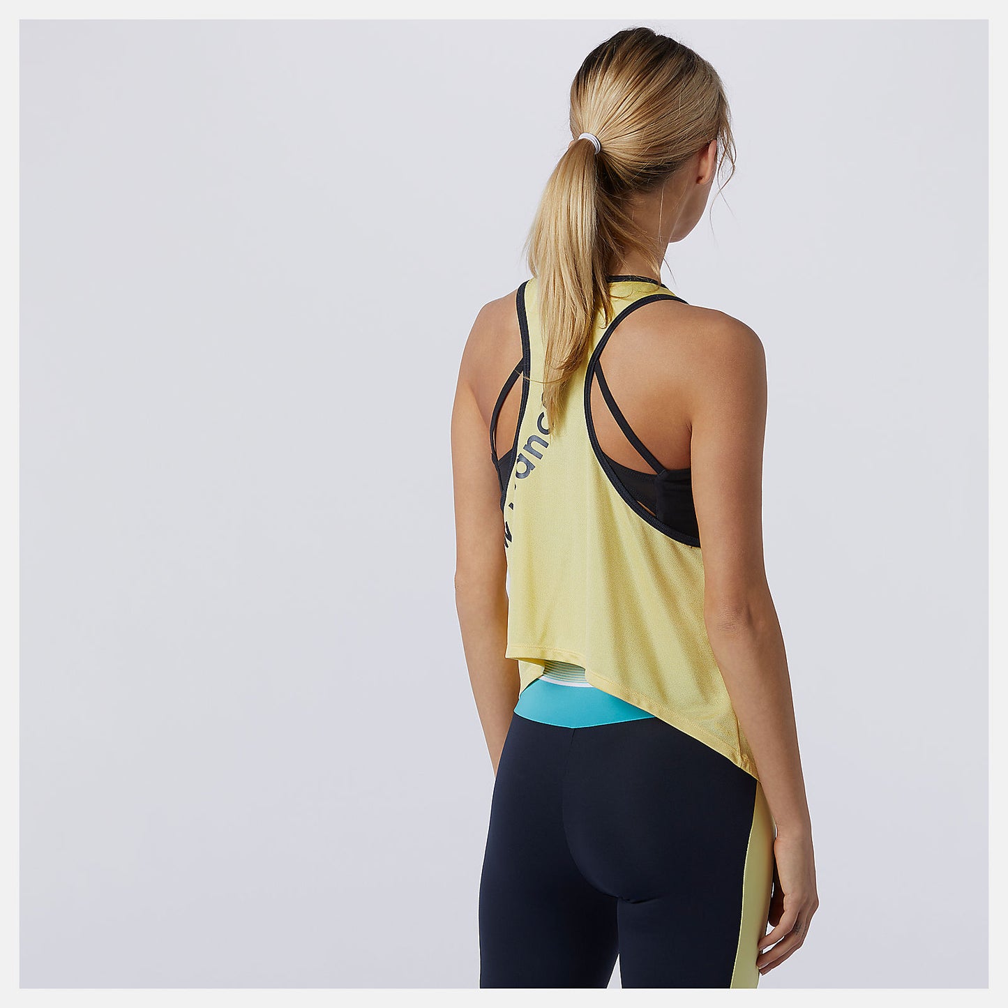 Lemon Haze Achiever Mesh Tank | New Balance Clothing