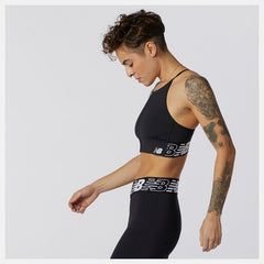 Black Relentless Crop Top | New Balance Clothing