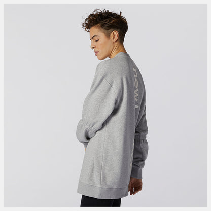Athletic Grey Achiever Crew Sweatshirt | New Balance Clothing