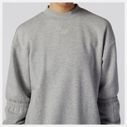Athletic Grey Achiever Crew Sweatshirt | New Balance Clothing