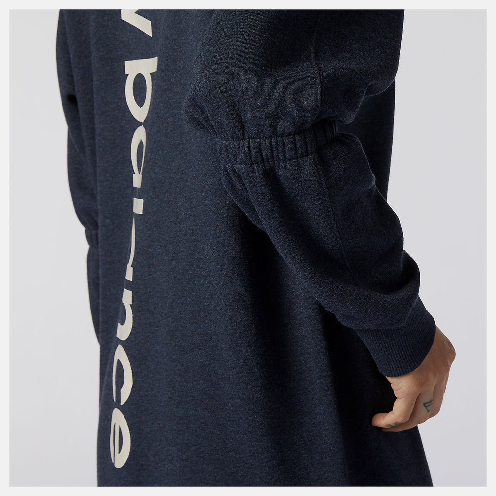 Eclipse Heather Achiever Crew Sweatshirt | New Balance Clothing