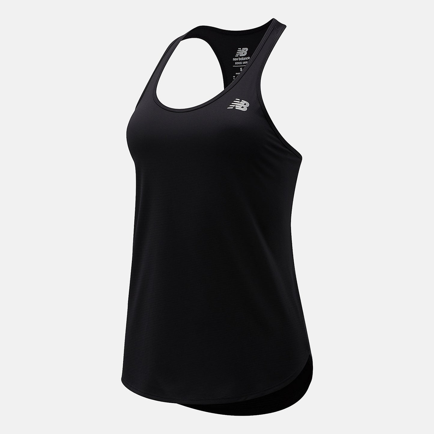Black Accelerate Tank | New Balance Clothing