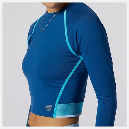 Captain Blue Q Speed Fuel Long Sleeve | New Balance Clothing