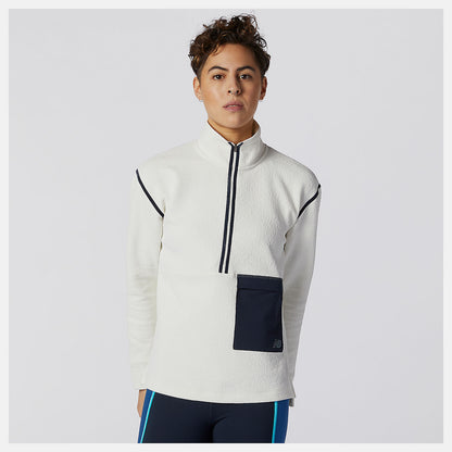 Sea Salt Q Speed Fuel Sweatshirt | New Balance Clothing