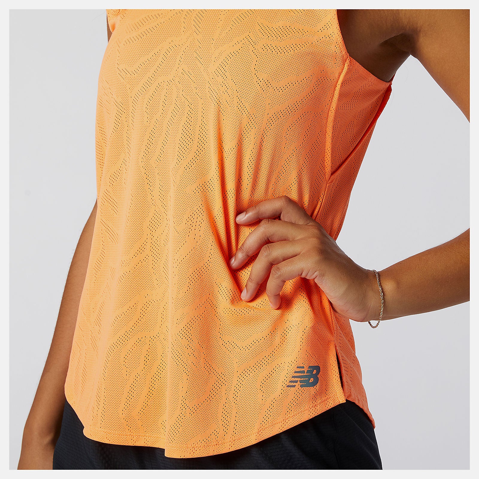 Citrus Punch Q Speed Fuel Jacquard Tank | New Balance Clothing