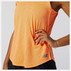 Citrus Punch Q Speed Fuel Jacquard Tank | New Balance Clothing