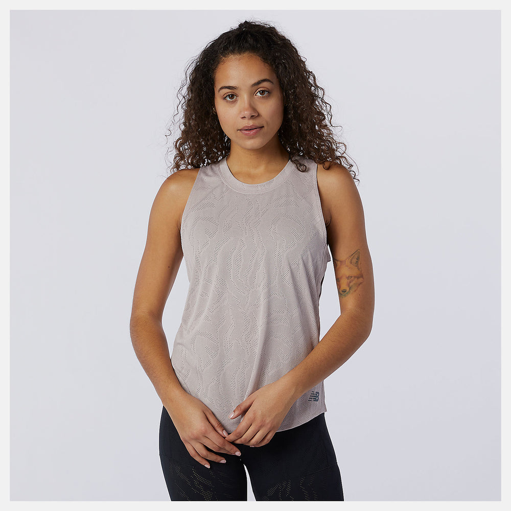 Logwood Q Speed Fuel Jacquard Tank | New Balance Clothing
