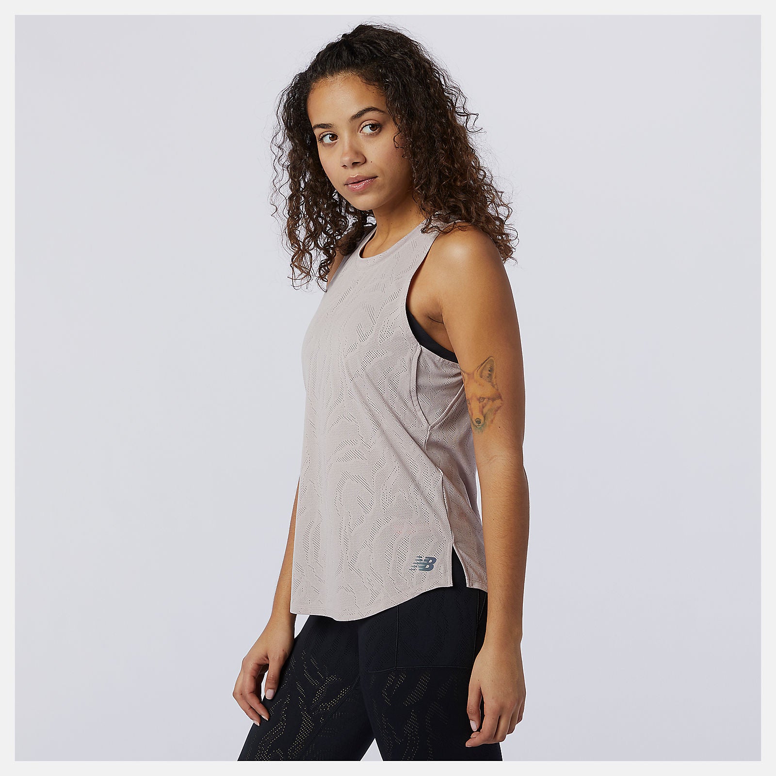 Logwood Q Speed Fuel Jacquard Tank | New Balance Clothing