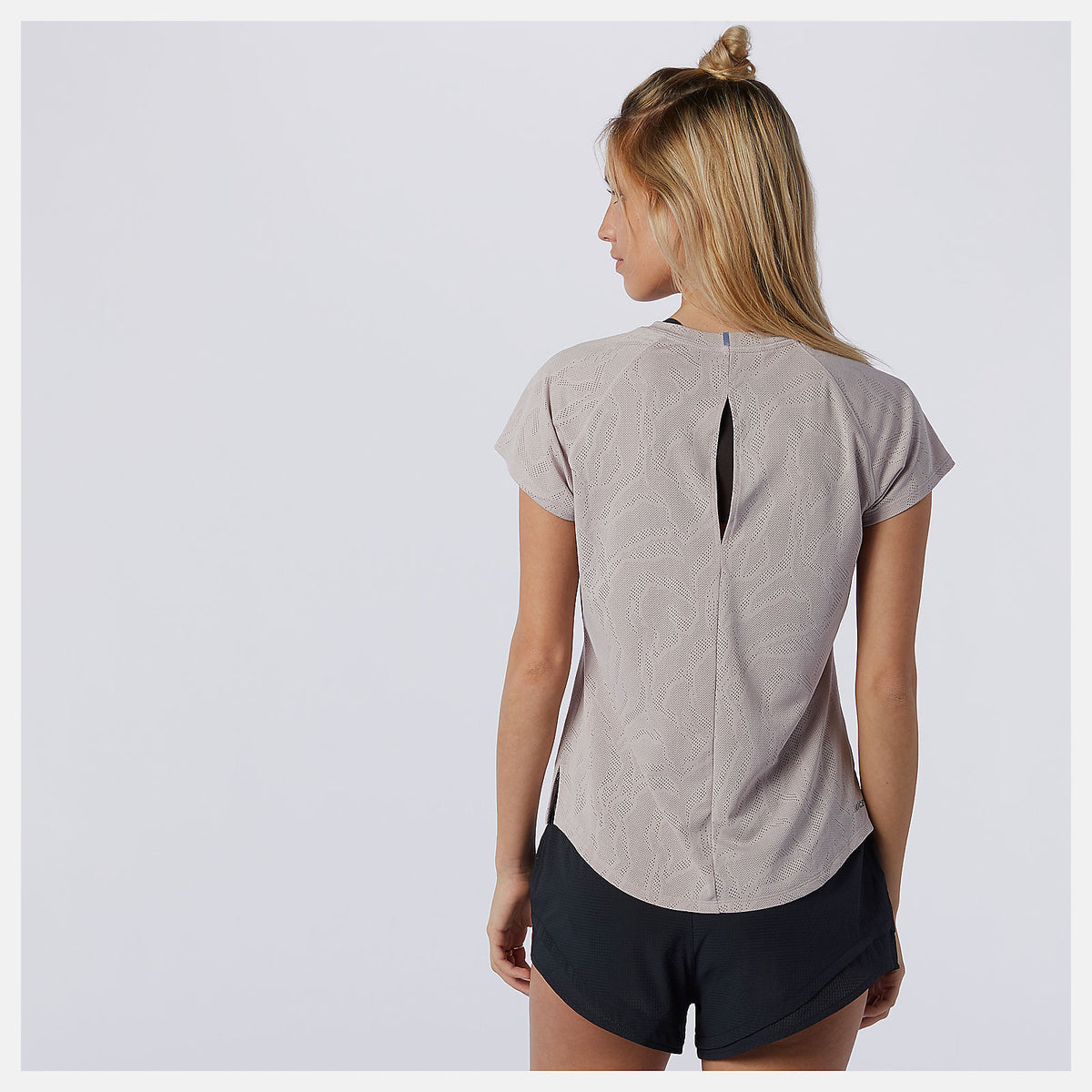 Logwood Q Speed Fuel Jacquard Short Sleeve | New Balance Clothing