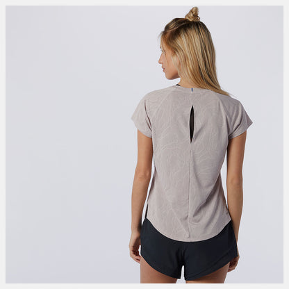 Logwood Q Speed Fuel Jacquard Short Sleeve | New Balance Clothing