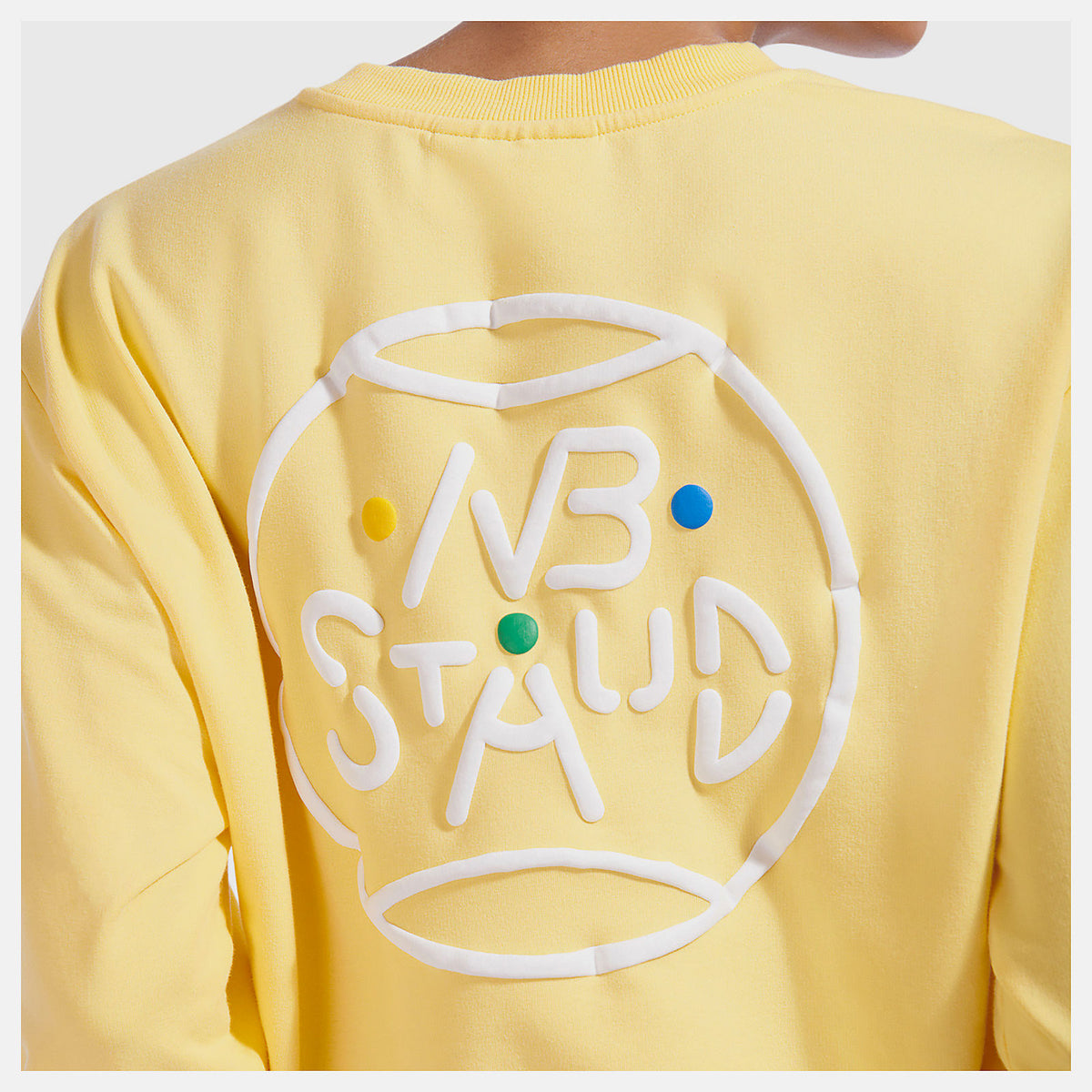 Yellow NB x Staud Sweatshirt | New Balance Clothing