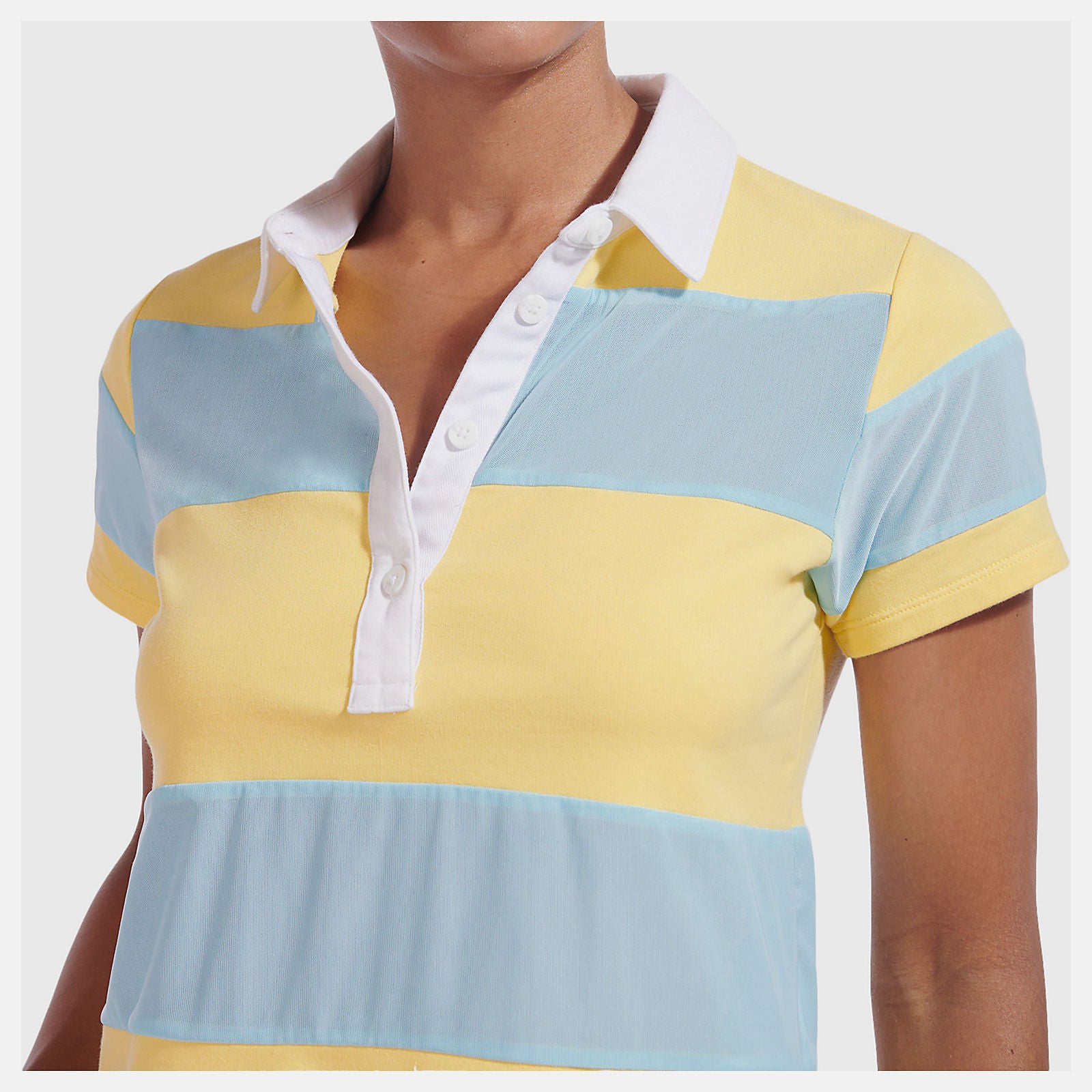 Yellow NB x Staud Polo | New Balance Clothing