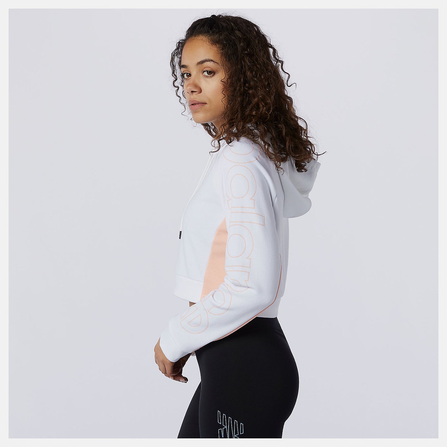 White Sport Style Optiks Hoodie | New Balance Clothing