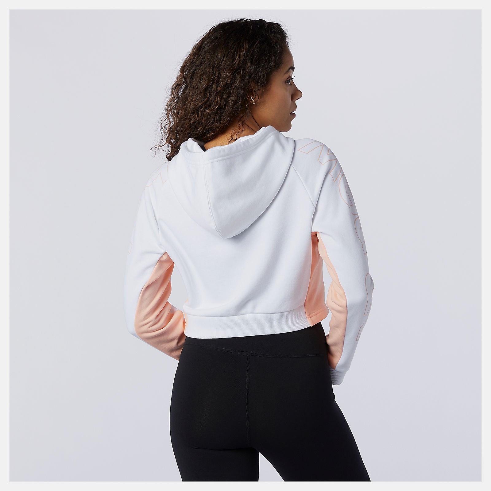 White Sport Style Optiks Hoodie | New Balance Clothing
