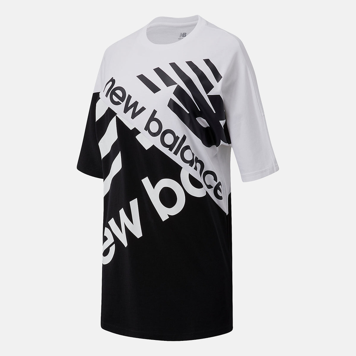 Black/Magnet NB Athletics Splice Tunic Tee | New Balance Clothing