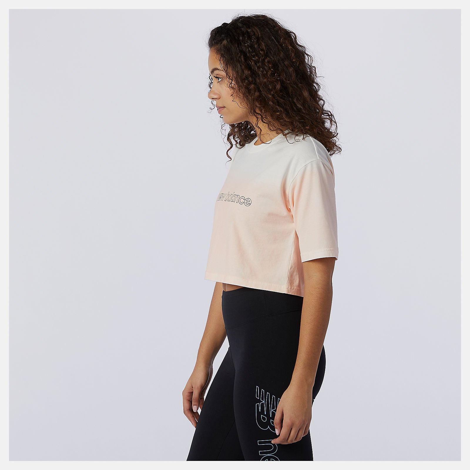 Cloud Pink Sport Style Optiks Gradient Spray Tee | New Balance Clothing