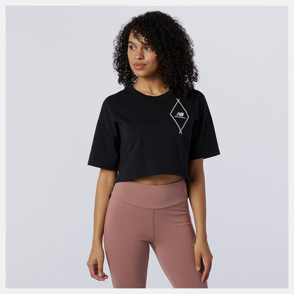 Black NB Athletics Argyle Graphic Tee | New Balance Clothing