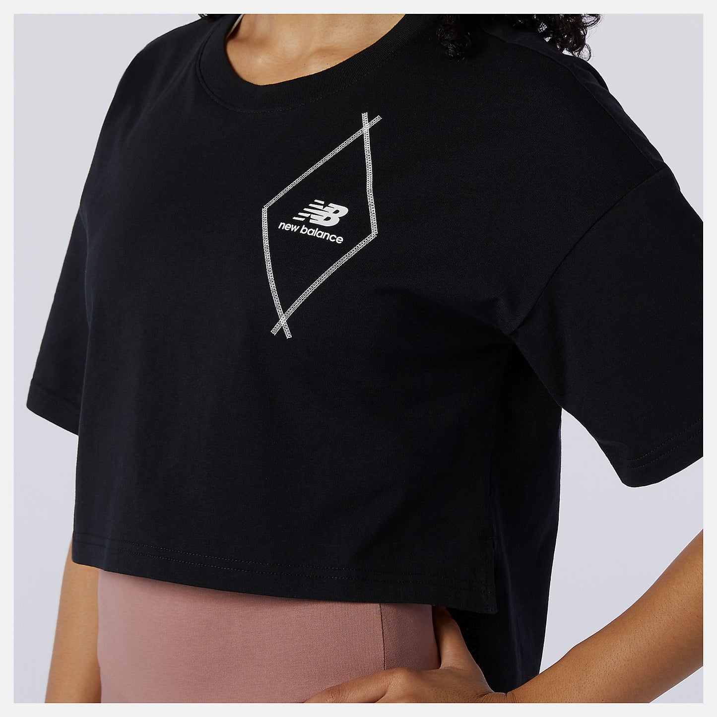 Black NB Athletics Argyle Graphic Tee | New Balance Clothing