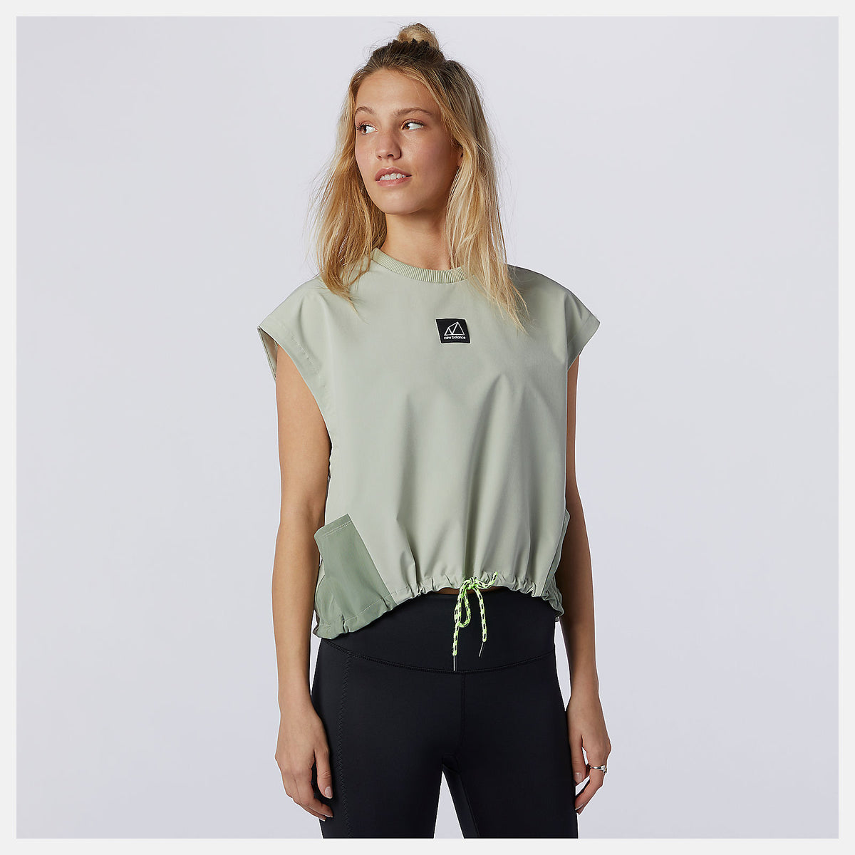Silver Pine NB All Terrain Pocket Tee | New Balance Clothing