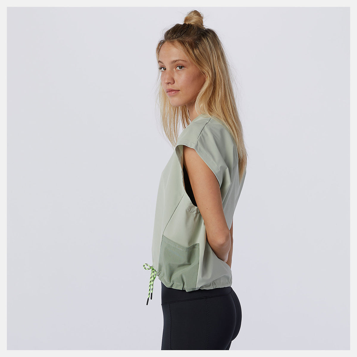 Silver Pine NB All Terrain Pocket Tee | New Balance Clothing