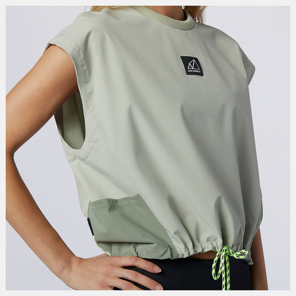 Silver Pine NB All Terrain Pocket Tee | New Balance Clothing