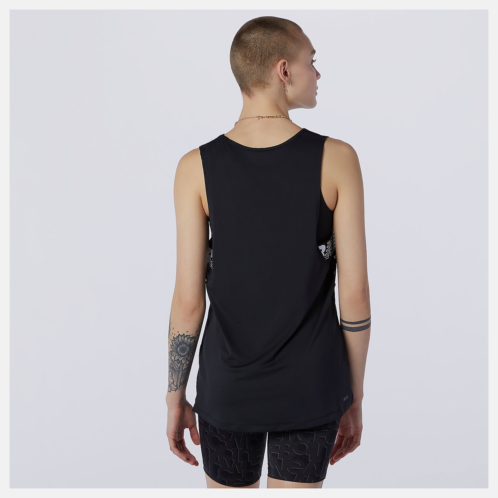 Black Relentless Sweat Tank | New Balance Clothing
