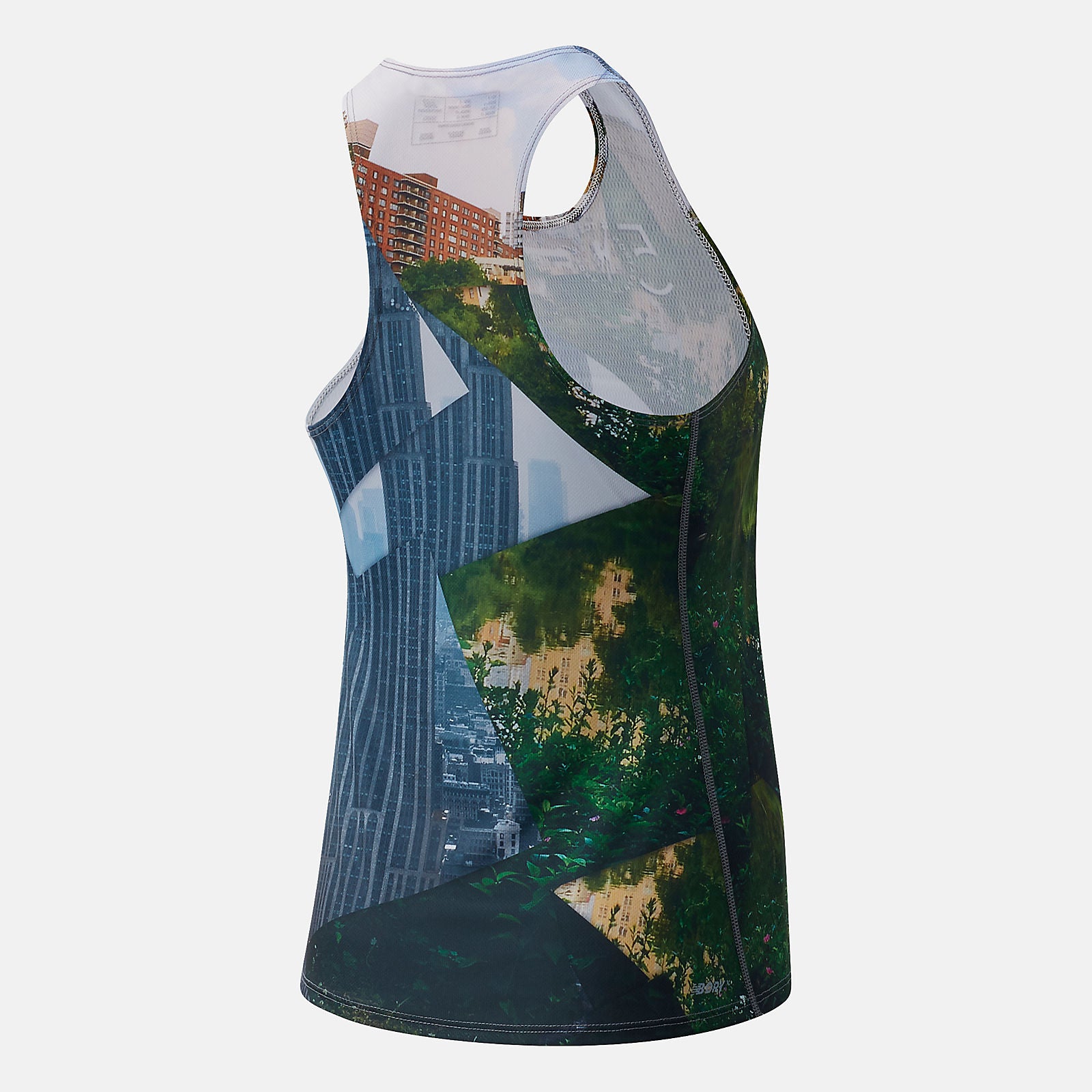 Multi Color NYC Marathon Printed Singlet | New Balance Clothing