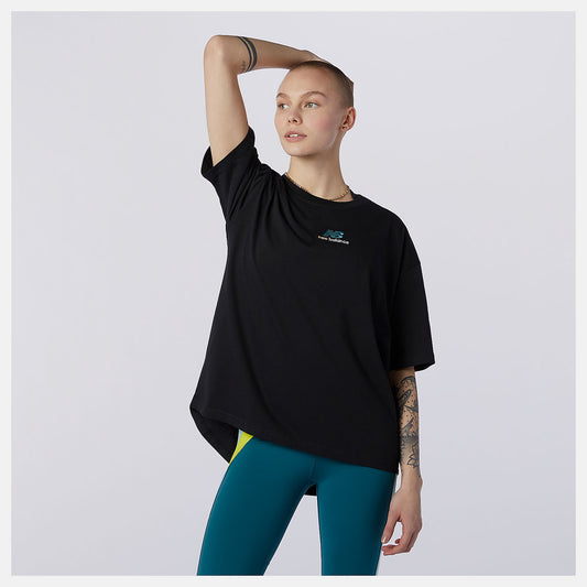 Black NB Athletics Higher Learning Graphic Tee | New Balance Clothing