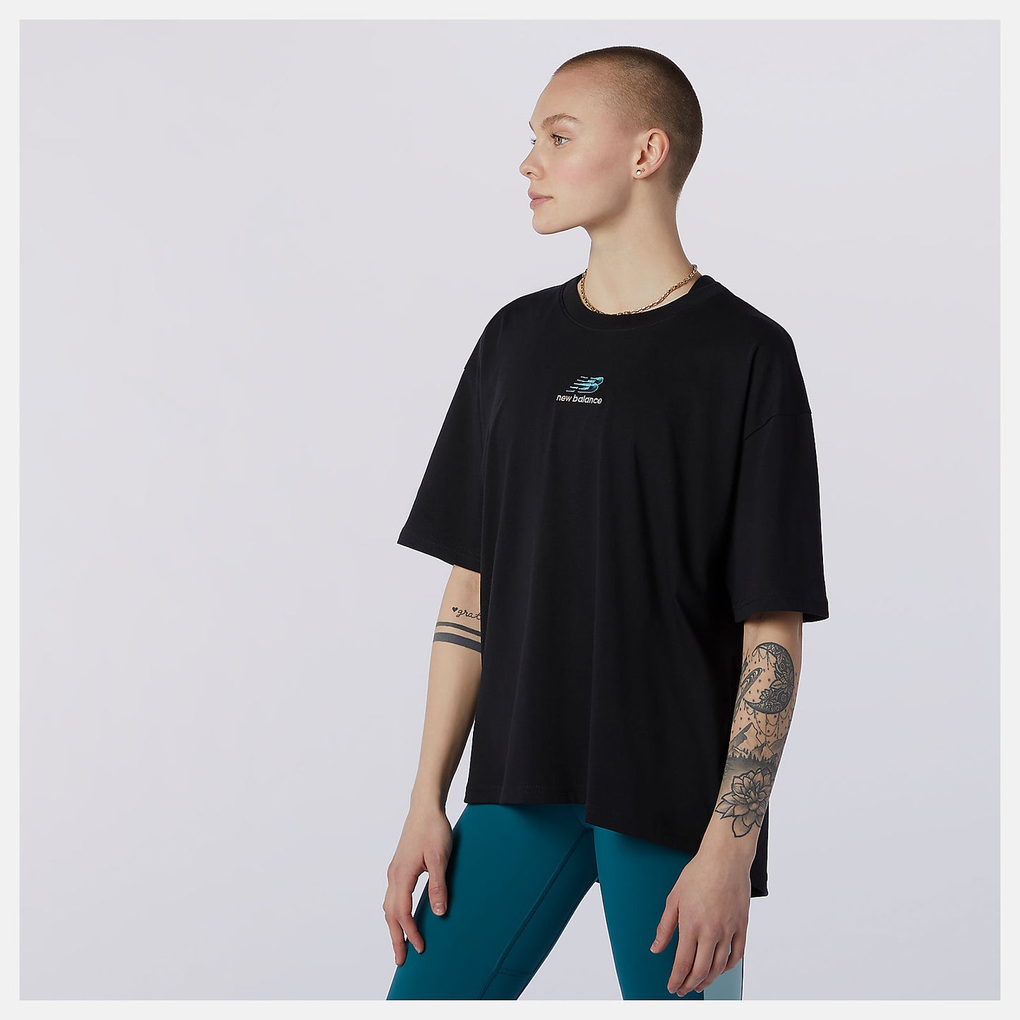 Black NB Athletics Higher Learning Graphic Tee | New Balance Clothing