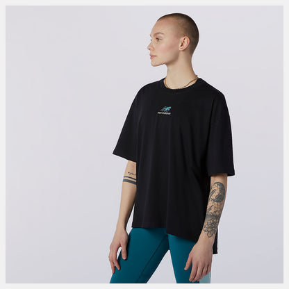 Black NB Athletics Higher Learning Graphic Tee | New Balance Clothing