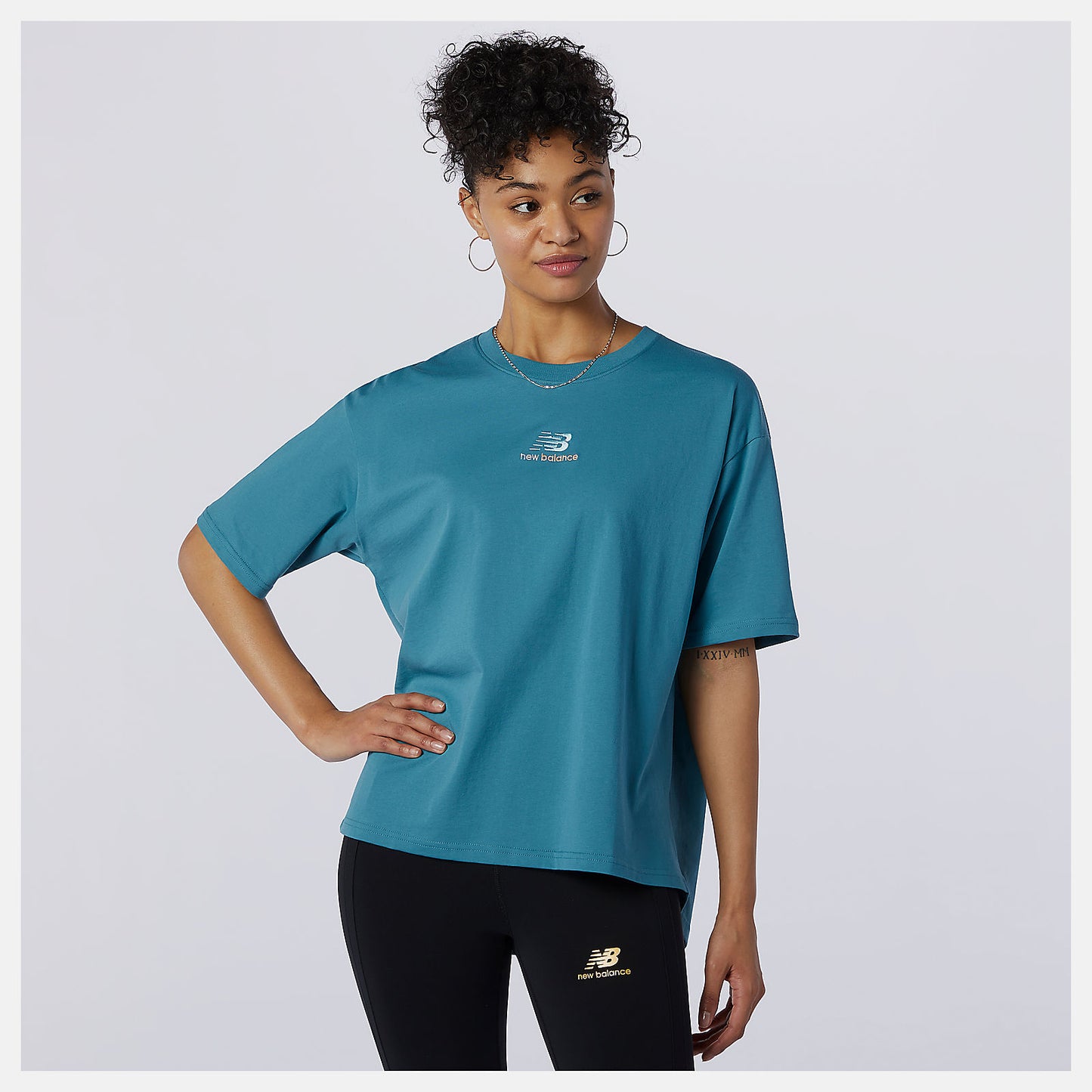 Sea NB Athletics Higher Learning Graphic Tee | New Balance Clothing