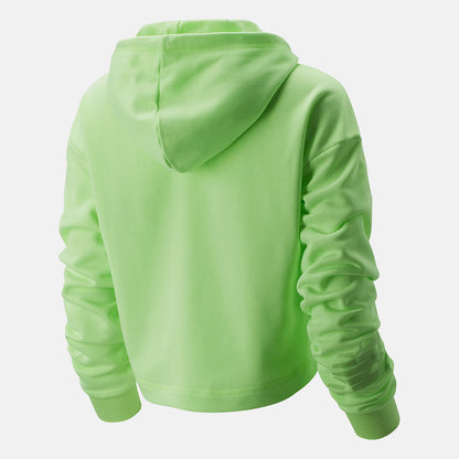 Bleached Lime Glo NB Essentials NBX Hoodie | New Balance Clothing
