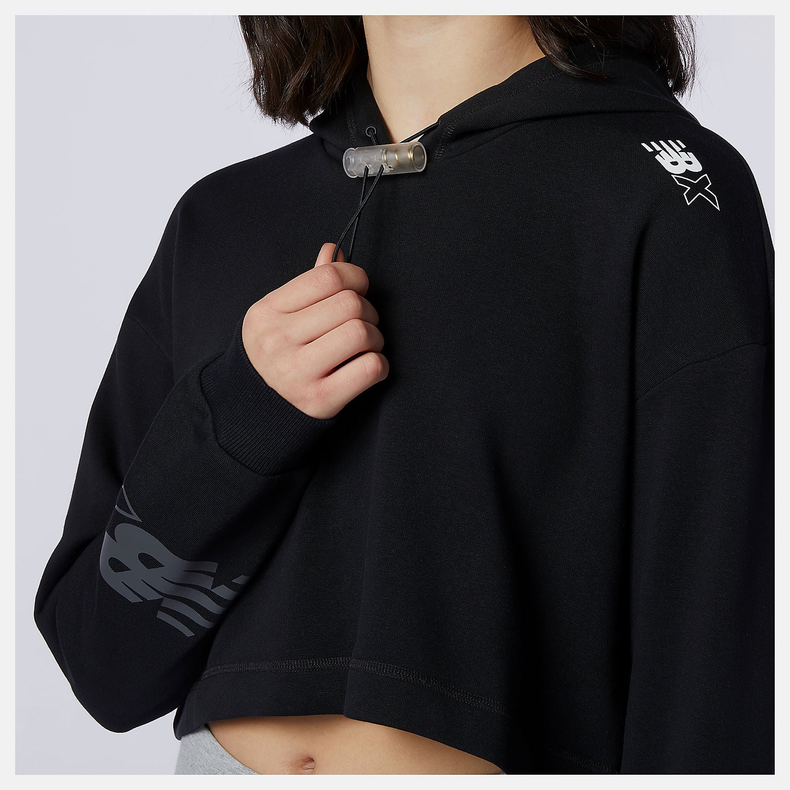 Black NB Essentials NBX Hoodie | New Balance Clothing
