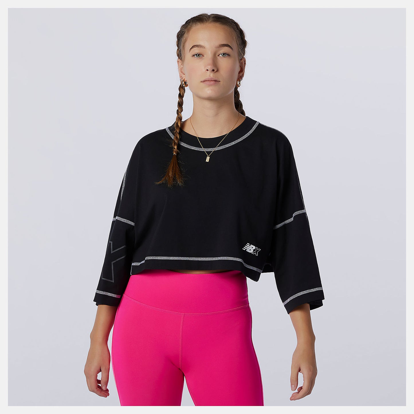 Black NB Essentials NBX Graphic Tee 2 | New Balance Clothing