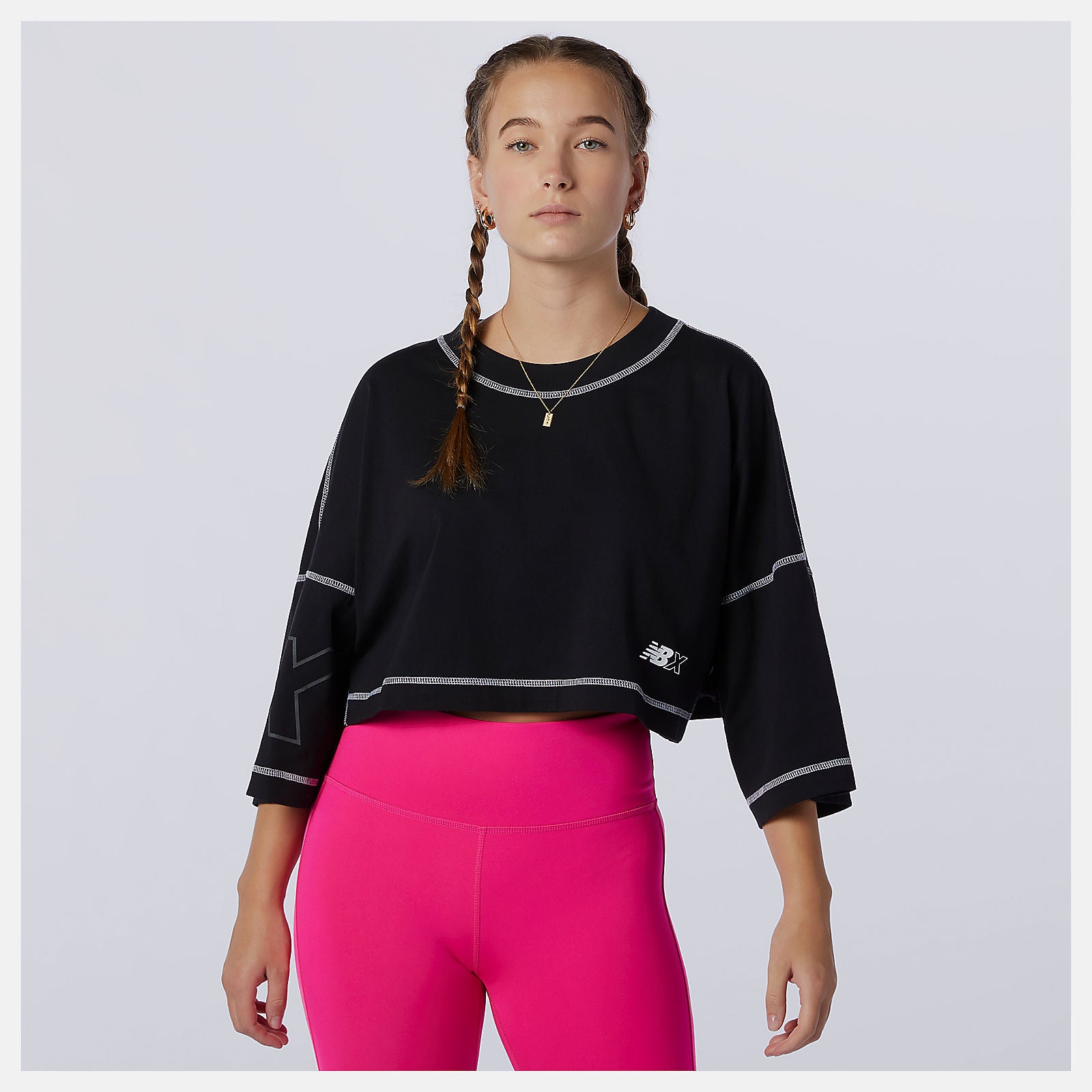 Black NB Essentials NBX Graphic Tee 2 | New Balance Clothing