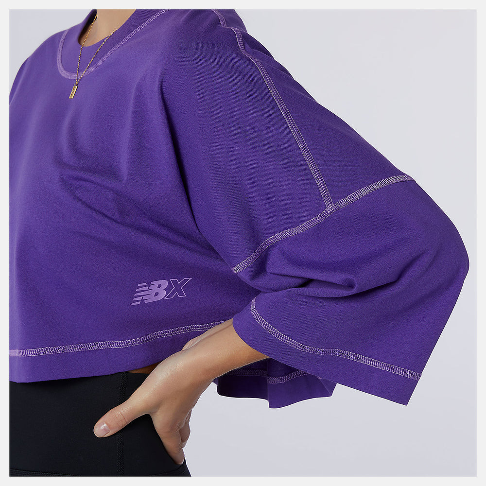 Prism Purple NB Essentials NBX Graphic Tee 2 | New Balance Clothing