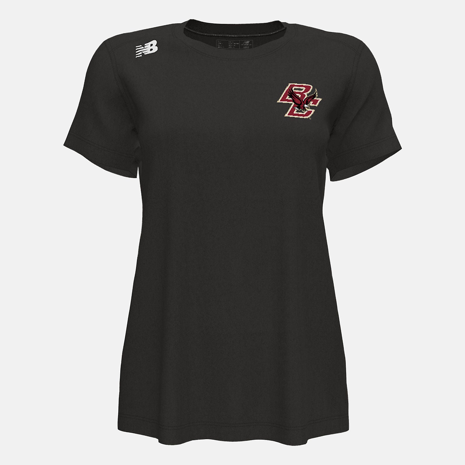 Team Black NB Short Sleeve Tech Tee(Boston College) | New Balance Clothing