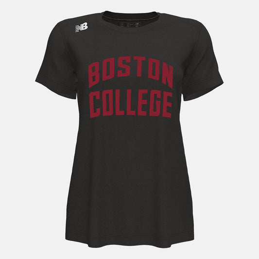 Team Black NB Short Sleeve Tech Tee(Boston College) | New Balance Clothing