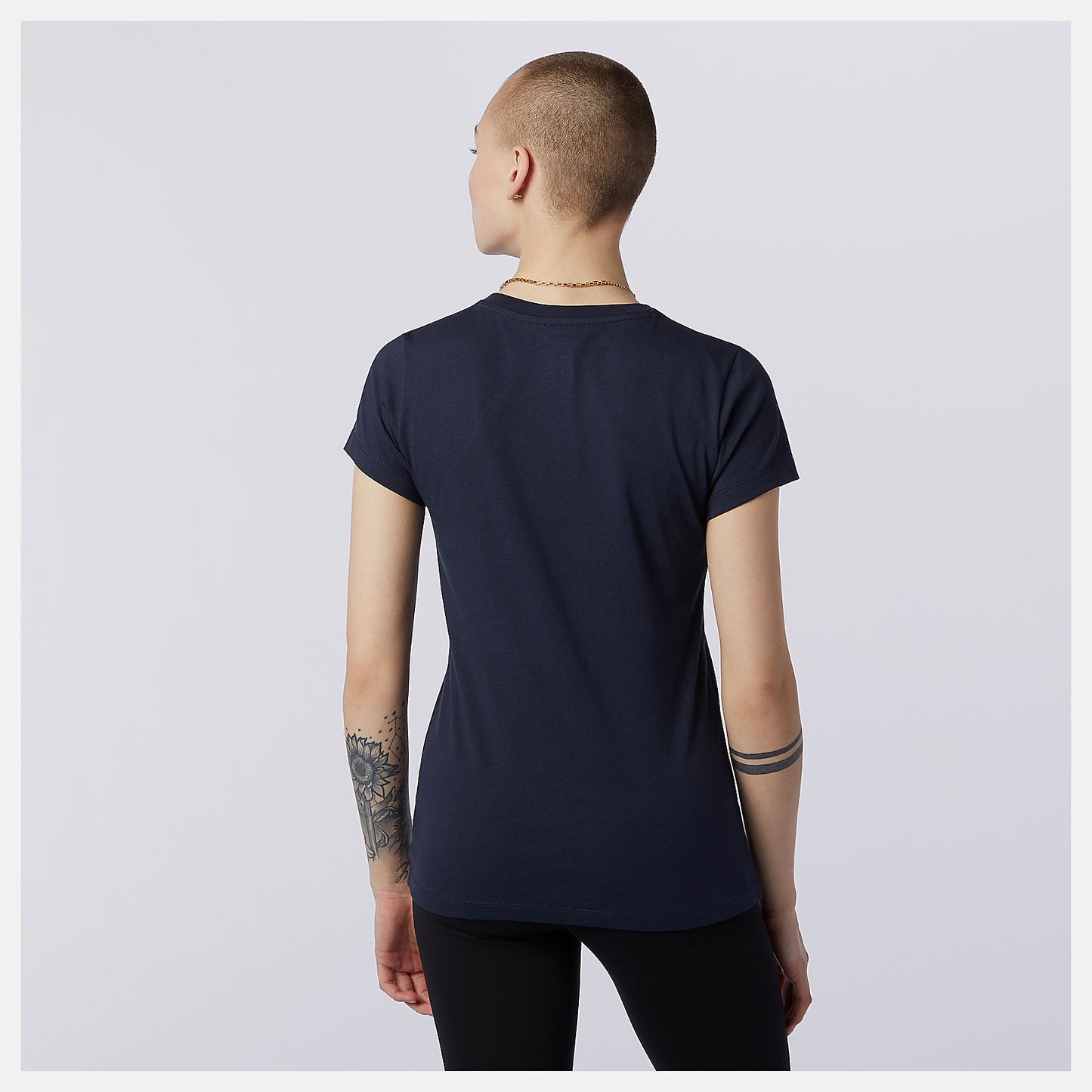 Eclipse Essentials Stacked Logo Tee | New Balance Clothing