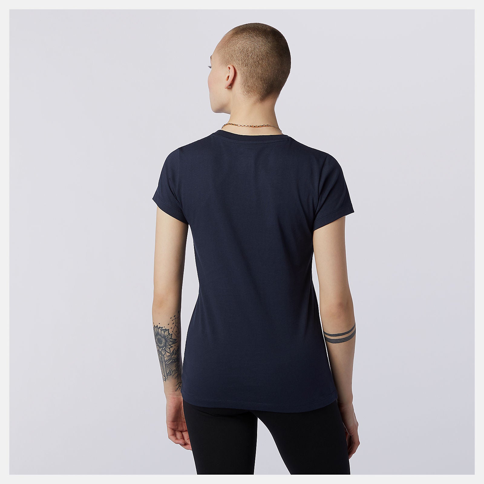 Eclipse Essentials Stacked Logo Tee | New Balance Clothing