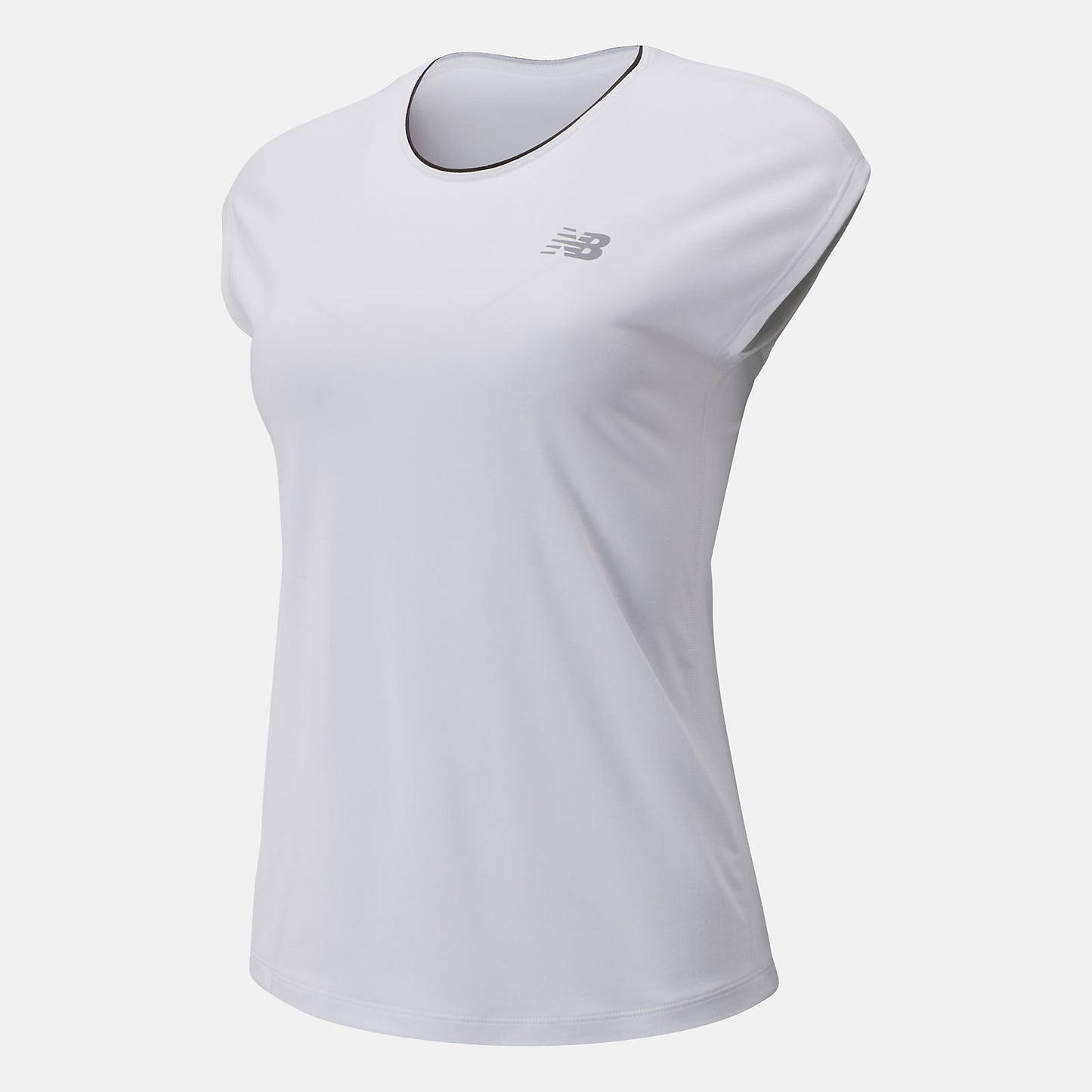 White Rally Cap Sleeve | New Balance Clothing