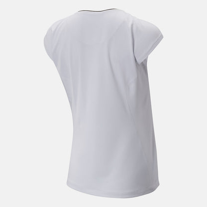 White Rally Cap Sleeve | New Balance Clothing