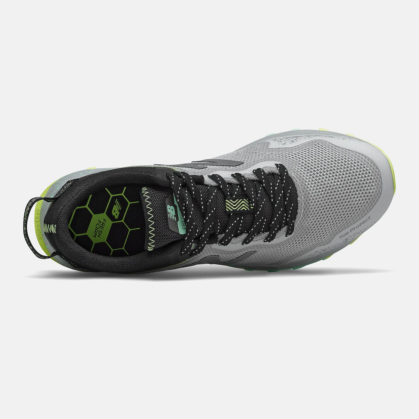 Light Aluminum/Black and Neo Mint Fresh Foam Arishi Trail | New Balance Shoes