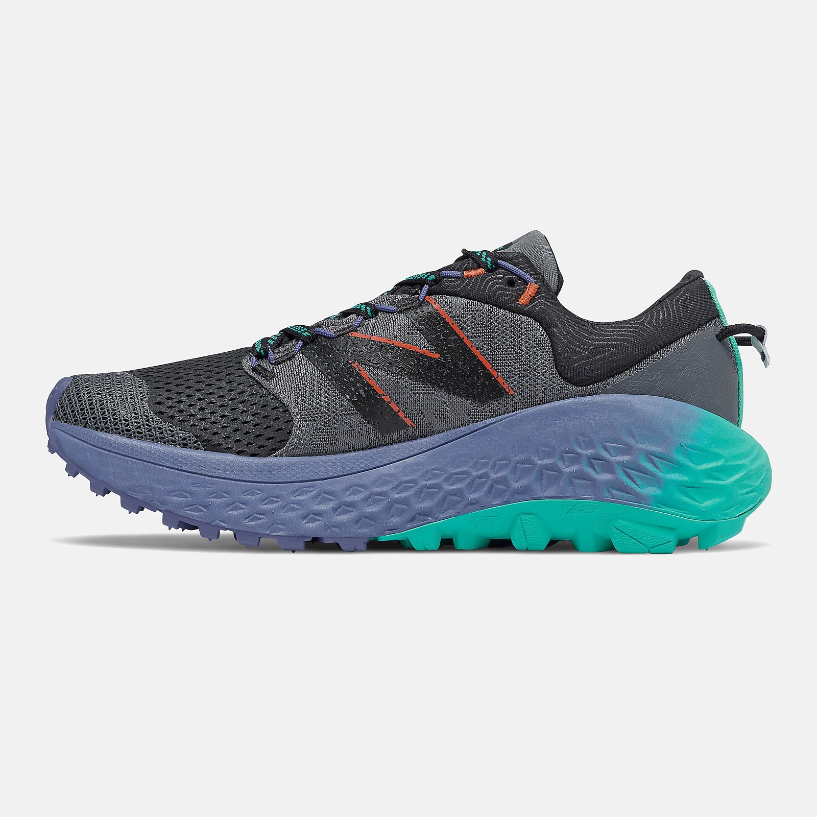 Lead/Magnetic Blue and Tidepool Fresh Foam More Trail v1 | New Balance Shoes