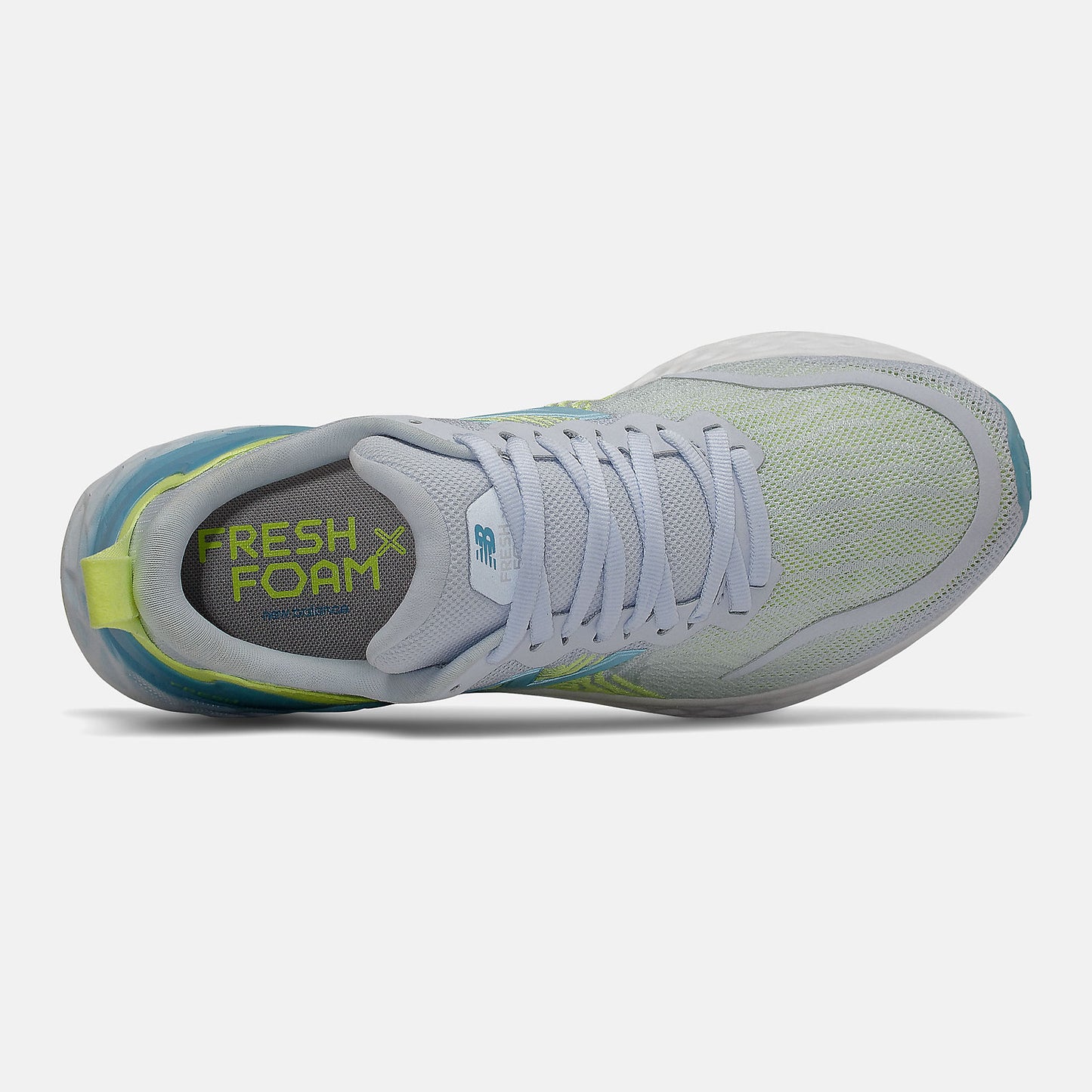 Moon Dust/Bali Blue and Lemon Slush Fresh Foam Tempo | New Balance Shoes