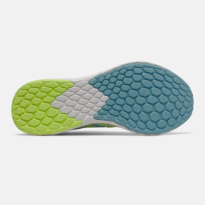 Moon Dust/Bali Blue and Lemon Slush Fresh Foam Tempo | New Balance Shoes