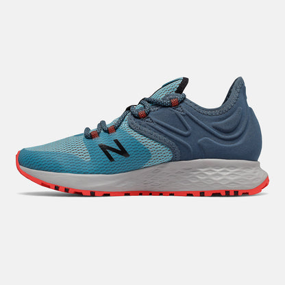 Wax Blue/Stone Blue and Toro Red Fresh Foam Roav Trail | New Balance Shoes